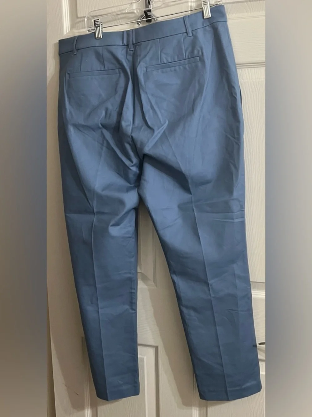 Lauren Ralph Lauren Pale Azure Blue Skinny Pants Size 16 - Picture 3 of 7